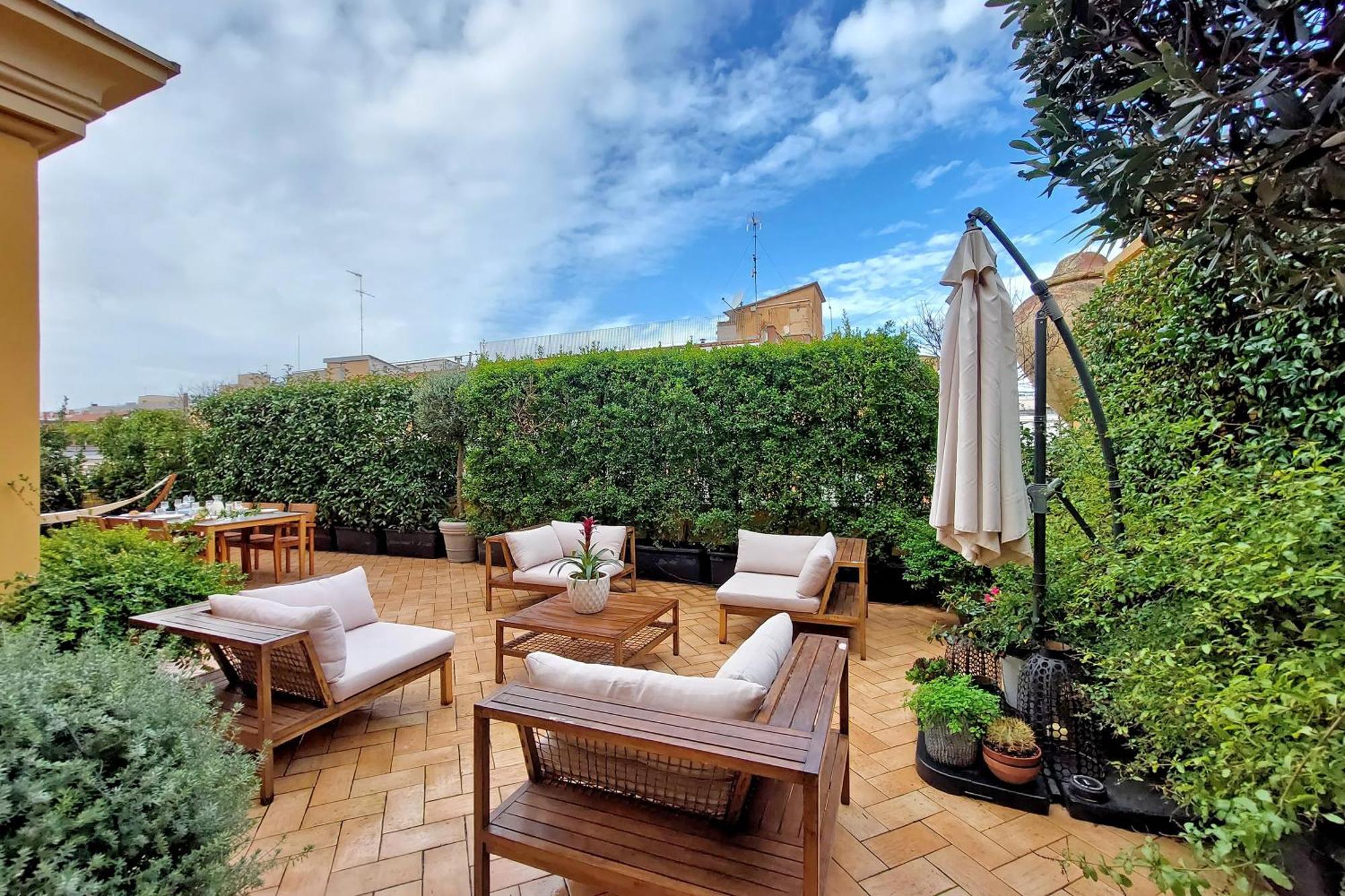 Apartamento Luxuryterrace Romeapartment